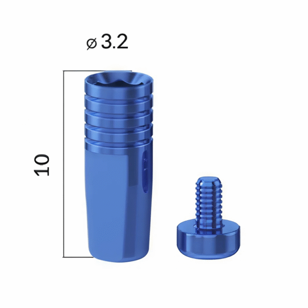 Артикул 5457 AN_PM_IH. Аналог имплантата, для моделей, изготовленных методом 3Д-печати