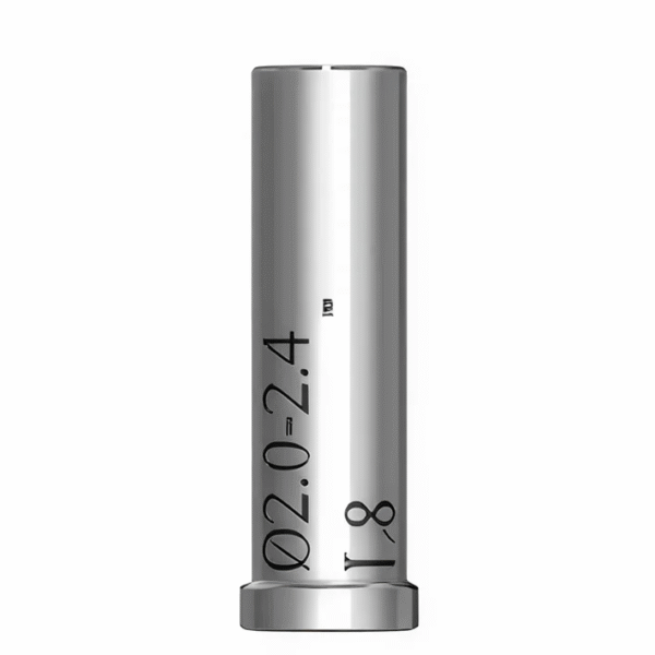 Артикул 4562 DS-A-L8. Ограничитель глубины сверления А для сверл с покрытием DNT². Диаметр 2,0—2,4 мм. Глубина 8 мм