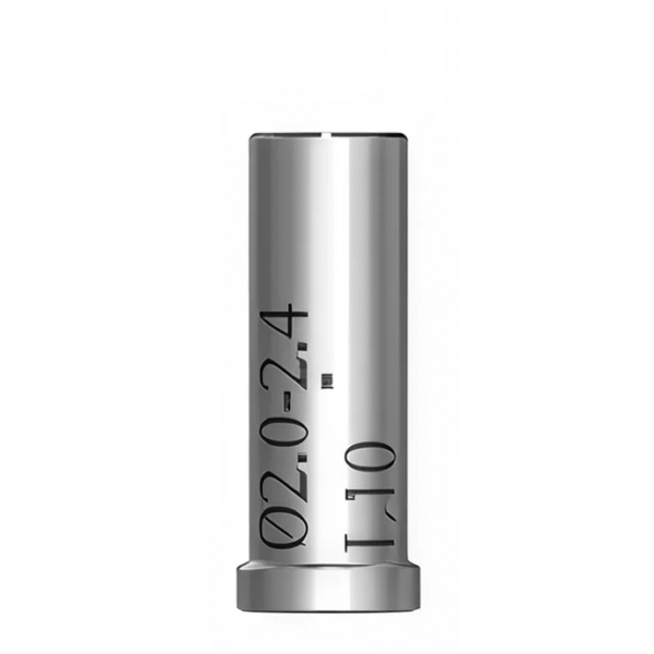 Артикул 4563 DS-A-L10. Ограничитель глубины сверления А для сверл с покрытием DNT². Диаметр 2,0—2,4 мм. Глубина 10 мм