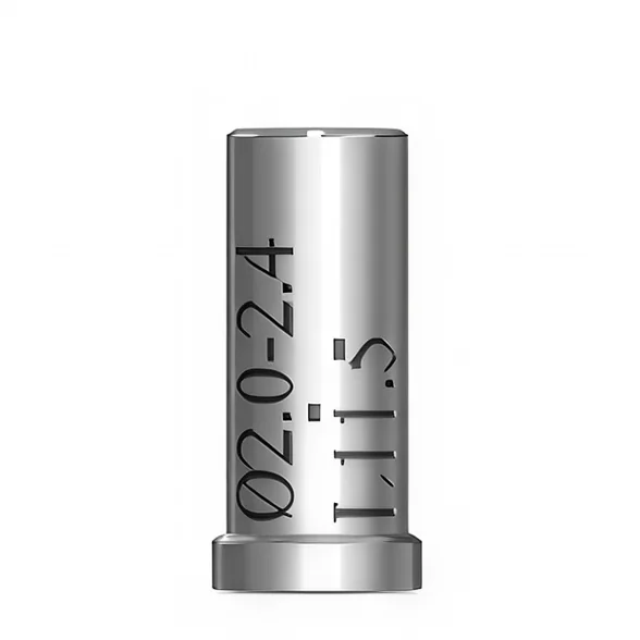 Артикул 4564 DS-A-L11,5. Ограничитель глубины сверления А для сверл с покрытием DNT². Диаметр 2,0—2,4 мм. Глубина 11,5 мм