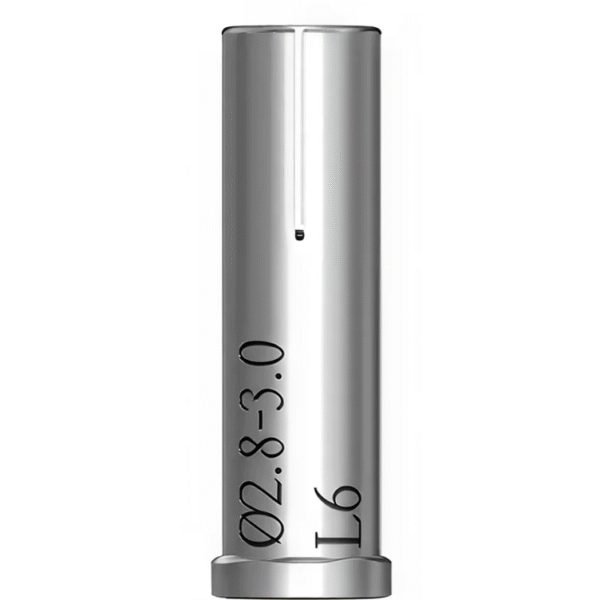 Артикул 4566 DS-B-L6. Ограничитель глубины сверления В для сверл с покрытием DNT². Диаметр 2,8—3,0 мм. Глубина 6 ммф