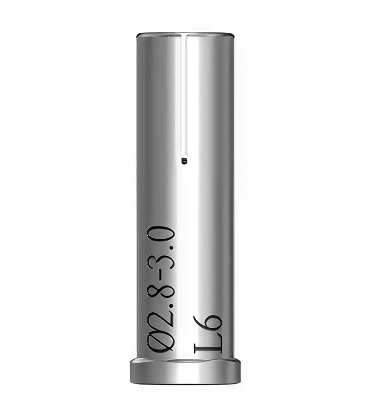 Артикул 4566 DS-B-L6. Ограничитель глубины сверления В для сверл с покрытием DNT². Диаметр 2,8—3,0 мм. Глубина 6 ммф