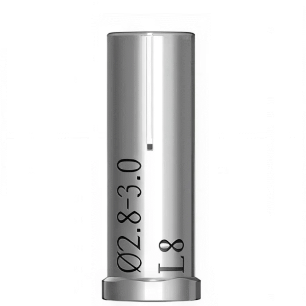 Артикул 4567 DS-B-L8. Ограничитель глубины сверления В для сверл с покрытием DNT². Диаметр 2,8—3,0 мм. Глубина 8 мм