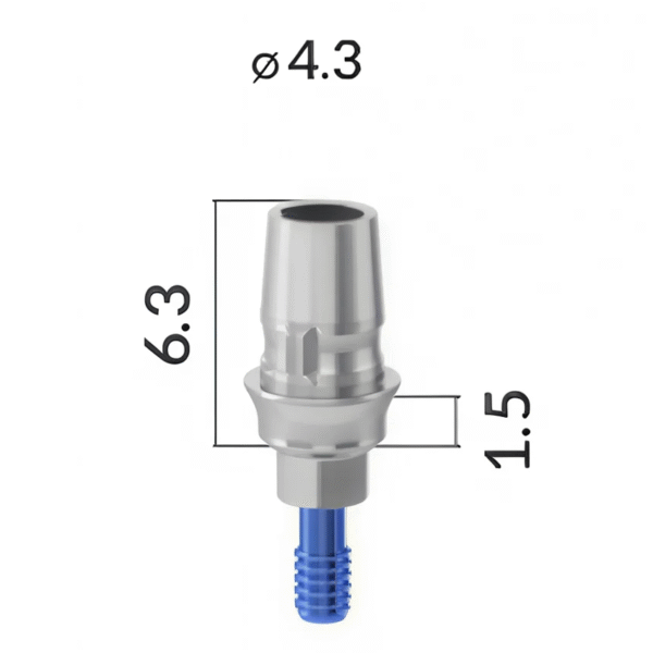 Артикул 5464 SiTB_IH_1.5 Титановая платформа IH CAD/CAM совместимая с системой Sirona, высота 1,5 мм, для сканирования и/или ортопедического применения