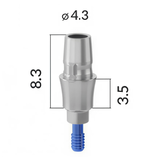Артикул 5466 SiTB_IH_3.5 Титановая платформа IH CAD/CAM совместимая с системой Sirona, высота 3,5 мм, для сканирования и/или ортопедическогоприменения