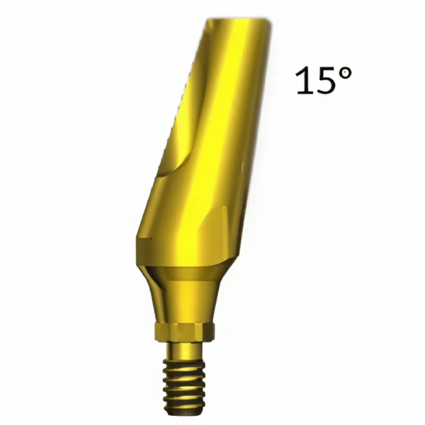 Эстетический угловой абатмент 15° высота 10,2 мм