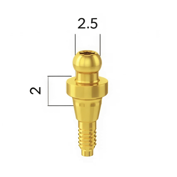 Шаровидный титановый абатмент