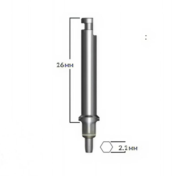 Артикул 7304 IT2,1SM-CHC Ключ для машинного ввода короткий 2,1 мм CHC - 16 мм